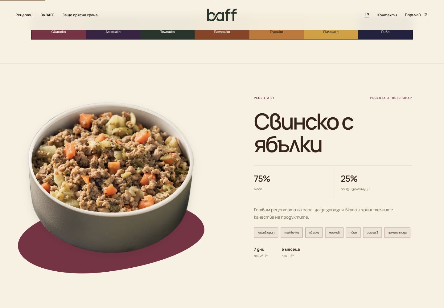 BAFF: recipes