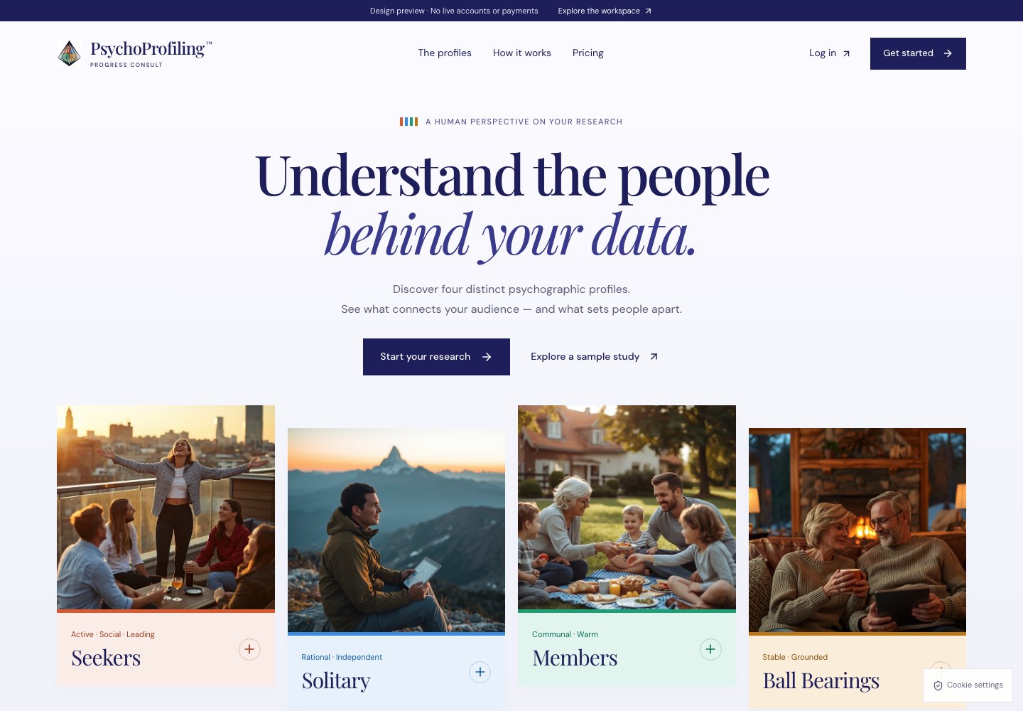 PsychoProfiling: homepage